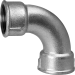 Oblouky 90° krátké RA002A s vnitřními závity