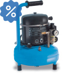 Kompresor Silent Line Mini, 340 W, vzdušník 6 l